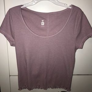 Light lavender t-shirt from pacsun